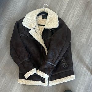 Urban Outfitters Faux Shearling Coat
